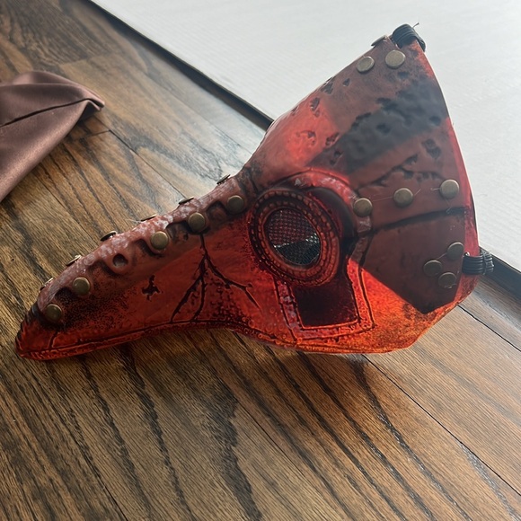 Medieval Plague Doctor Halloween Costume Adult Small-Medium - Picture 9 of 16